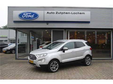 Ford EcoSport 1.0 EcoBoost Titanium AUTOMAAT | STOEL/STUUR-VOORRUITVERWARMING | NAVIGATIE | PARK.CAM