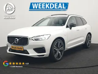 Volvo XC60 Recharge T8 AWD R-Design PHEV 391pk Dealer O.H. | Panodak | Luchtvering | Head Up | Camer