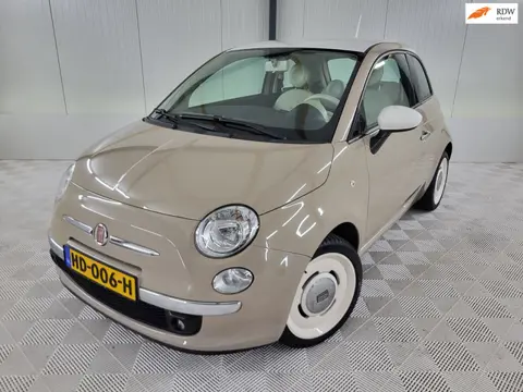 Fiat 500 0.9 TwinAir Turbo Vintage '57, Leer, Climatronic, Parkeersensoren