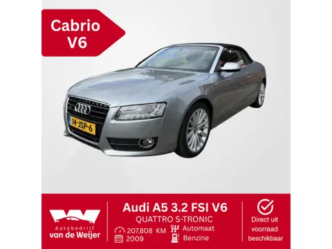 Audi A5 3.2 FSI V6! CABRIO QUATTRO S-TRONIC Speciale uitlaat!