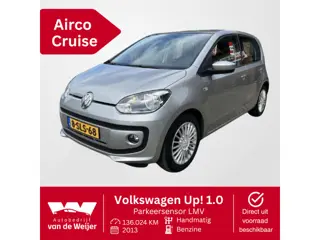 Volkswagen up! 1.0 Airco Cruise Parkeersensor LMV
