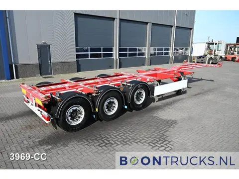 D-Tec PORTMASTER | 2x20-30-40ft HC * LIFT AXLE * DISC BRAKES * MOT 02-2027