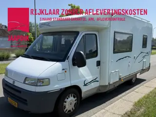 Fiat FT620 Camper AIRCO UNIT | TREKHAAK | FRANS BED | AIRCO | BLUETOOTH | DOUCHE | WC | KOELKAST + V