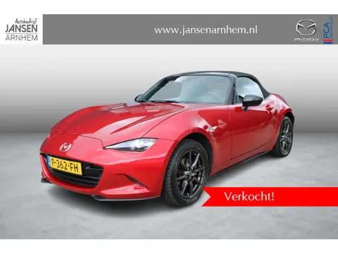 Mazda MX-5 1.5 SkyActiv-G 131 GT-M-Line , Leder, Navi, Clima, Cruise, Camera, Stoelverwarming, Apple