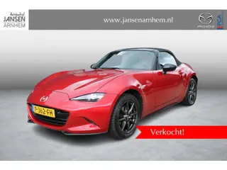 Mazda MX-5 1.5 SkyActiv-G 131 GT-M-Line , Leder, Navi, Clima, Cruise, Camera, Stoelverwarming, Apple