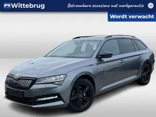 Škoda Superb Combi 1.4 TSI iV DSG Sportline Business / Panorama dak / Trekhaak / Geheugen stoel / 19