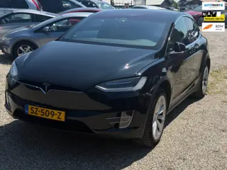 Tesla Model X 100D 7p. Dealer Onderhouden Tesla Fabrieksgarantie Nieuwe Banden en Nieuwe Veering App