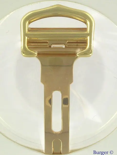 Cartier Folding Clasp 18K Yellow Gold 18 MM