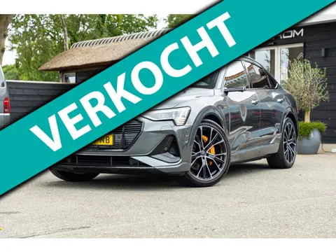 Audi E-tron Sportback 55 quattro S-Line 95 kWh Soh 92% I Panoramadak I Leder I B&O I Adaptive Cruise