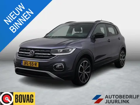 Volkswagen T-Cross 1.0 TSI Automaat Trekhaak/18inch/Camera/Ad.Cruise /Stoelverw/led/Dakrail/4S.Bande