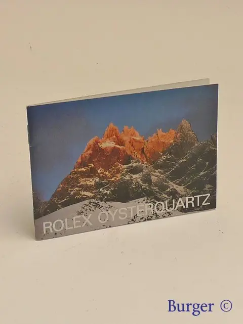Rolex Oyster Quartz Booklet
