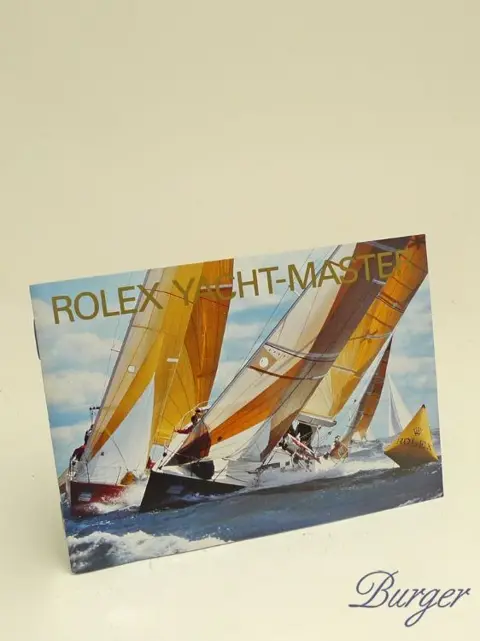 Rolex Yach-Master Manual Info Booklet 1997 English