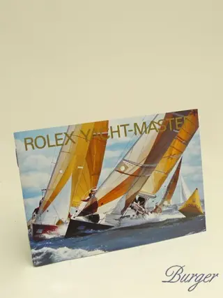 Rolex Yach-Master Manual Info Booklet 1997 English