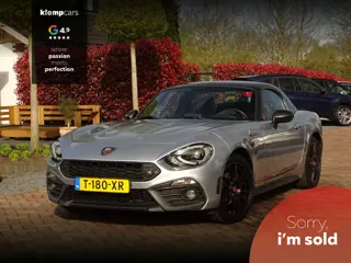 Abarth 124 Spider GT 1.4T Automaat | Carbon Hardtop* | Bose | Camera | Stoelverwarming | Full Option
