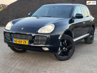 Porsche Cayenne 4.5 S BLACK ON BLACK XENON LEER SPORTSTAND NAP ZEER NETJES SNELWEG KMS