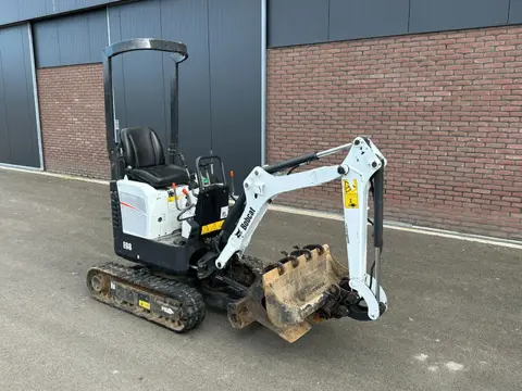 Bobcat E08 minikraan (bj 2008)