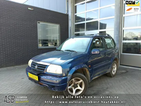 Suzuki Grand Vitara 2.0 Metal Top Wide Body | 4WD Hi-Low Gearing | Airco | Trekhaak | versn. bak ram