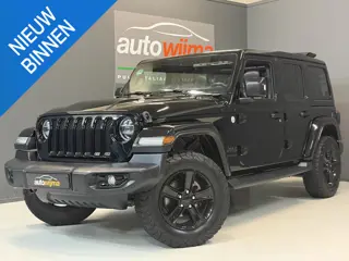 Jeep Wrangler Unlimited 2.0T Sahara Elektrisch softtop (Sky-one touch power top), Full options!
