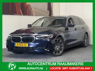 BMW 5 Serie TOURING 518D HYBRIDE LCI HIGH EXECUTIVE AUTOMAAT LEDER NAVIGATIE CRUISE CONTROL APPLE CA