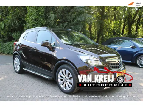 Opel Mokka 1.4 T Cosmo, Automaat, Trekhaak, Clima, Cruise, Navi, Leder.