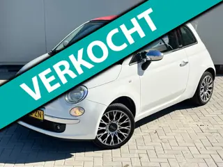 Fiat 500 C 1.2 CABRIO LOUNGE SPORT EDITION RODE DAK APK NIEUW!!