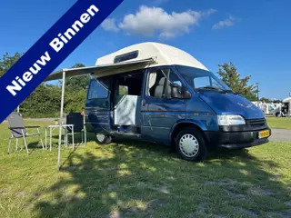 Ford TRANSIT 80D ORINELE FABRIEKS BUSCAMPER 4 SLAAP PLAATSEN | Trekhaak | Luifel | Omvormer