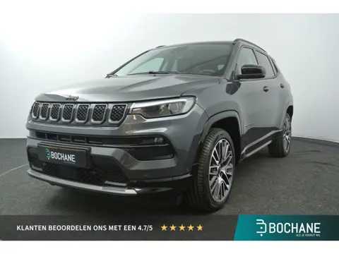 Jeep Compass 1.5T e-Hybrid Night Eagle | Leder | Camera | Carplay/Android Auto | 19" Velgen |
