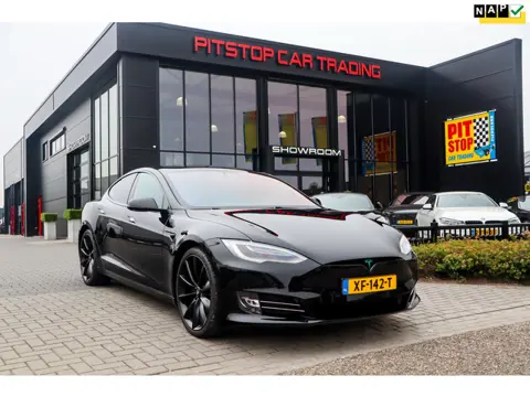 Tesla Model S 100D, 418 PK, NL Auto, 21 inch, Autopilot, Vollederen bekleding!