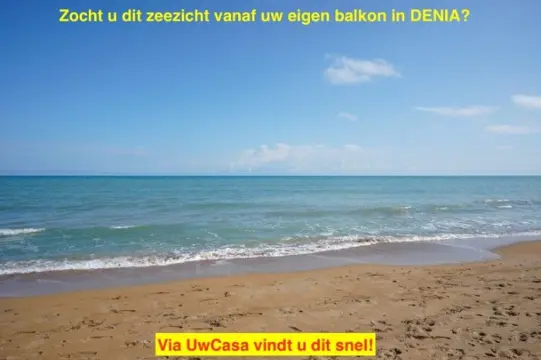 Uw eigen Appartement in DENIA aan zee met parking en