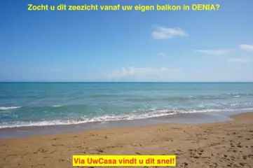 Uw eigen Appartement in DENIA aan zee met parking en