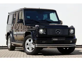 Mercedes-Benz G-Klasse G500 Schuifdak | Zwart Leder | Apple CarPlay | Camera | Stoelverwarming V+A