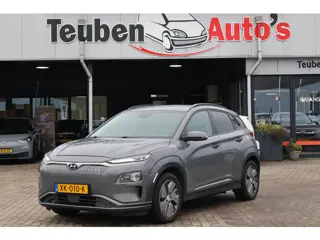 Hyundai Kona EV Premium 64 kWh SOH 93%, Electromotor maakt lawaai, Stoel- en stuurverwarming, Climat