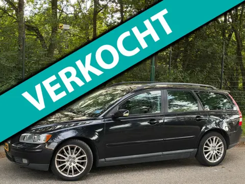 Volvo V50 2.4 Momentum AUTOMAAT/LEER/INRUILER/RIJD/APK