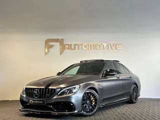 Mercedes-Benz C-klasse AMG 63 S Pano|Kuip|Ceramic|HuD|360Cam