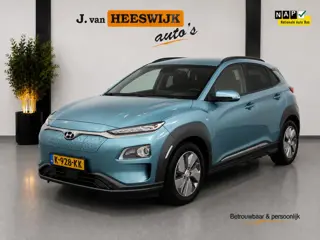 Hyundai Kona EV Limited 64 kWh Stuur + stoel verwarming en koeling | Elektrische stoelen |Led verlic