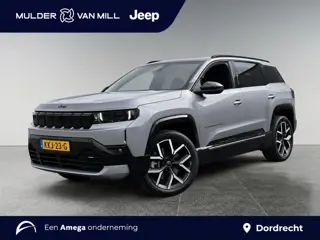 Jeep Compass First Edition EV 74kWh 213pk | SCHUIF/KANTELDAK | 360° CAMERA | WARMTEPOMP | LEDER | EL