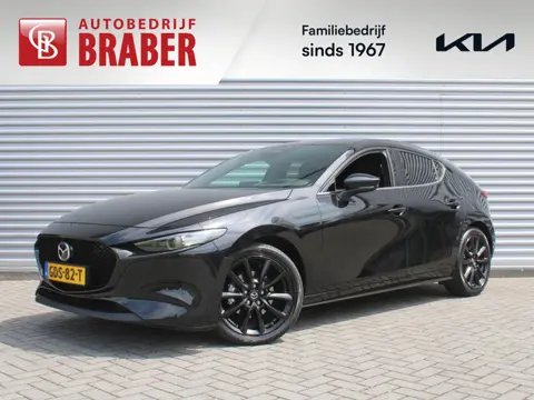 Mazda 3 2.0 e-SkyActiv-X M Hybrid 6MT 186PK Exclusive-line | Leder | Heads-Up Display | Keyless | Bo