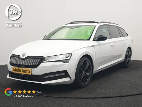 Škoda Superb Combi 1.4 TSI iV Sportline Business Plug In Hybrid 218pk PHEV | Panodak | Adaptive Crui
