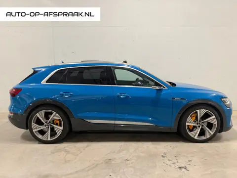 Audi E-tron E-tron 55 quattro 95 kWh S-line Pano Leer Spiegels