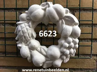 Fruitkrans wanddecoratie. nr 6623.