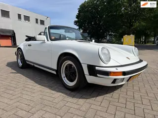 Porsche 911 3.2 Carrera cabriolet G50 1987 japan import, 88.122 km , mooie echte auto, deel restaura