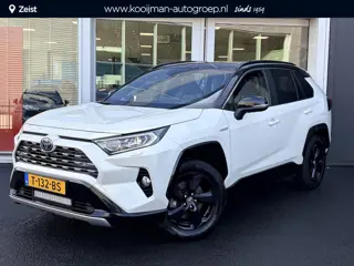 Toyota RAV4 2.5 Hybrid AWD Style Dodehoekdetectie | Trekhaak | Parkeersensoren | Stoelverwarming voo