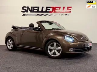 Volkswagen Beetle Cabriolet 1.4 TSI Sport|ZEER NETJES|FENDER AUDIO|LEDER|PDC|STOEL VERWARMING|KEYLES