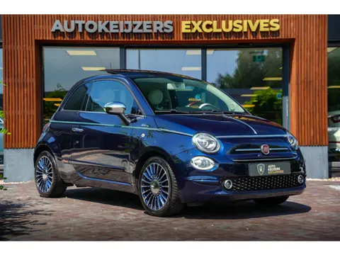 Fiat 500 0.9 TwinAir T Riva Schuifdak Leer Navigatie Cruise Control PDC