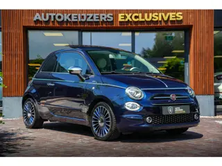 Fiat 500 0.9 TwinAir T Riva Schuifdak Leer Navigatie Cruise Control PDC
