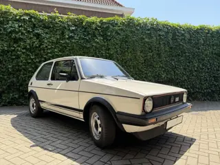 Volkswagen Golf 1.6 GTI Mk1 Origineel NL auto - Alpine White (L90E)