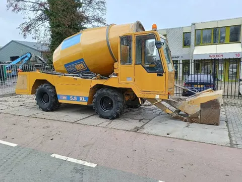 Carmix 5.5 XL beton mixer cement self loading !3 pieces!