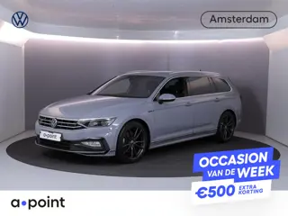 Volkswagen Passat Variant 1.5 TSI R-Line Business + 150pk DSG| Pano-dak| Luxe lederen interieur| Mat