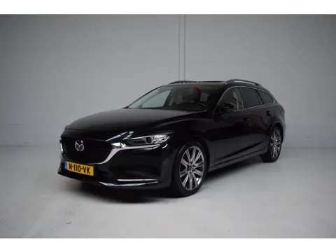 Mazda 6 Sportbreak 2.5 SkyActiv-G 194PK AUT Luxury ORG.NED / SCHUIFDAK / LEER / TREKHAAK / HEAD-UP /