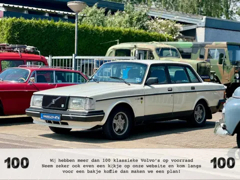 Volvo 240 2.3 GLT Injectie, automaat, airco, zeer rijke historie.